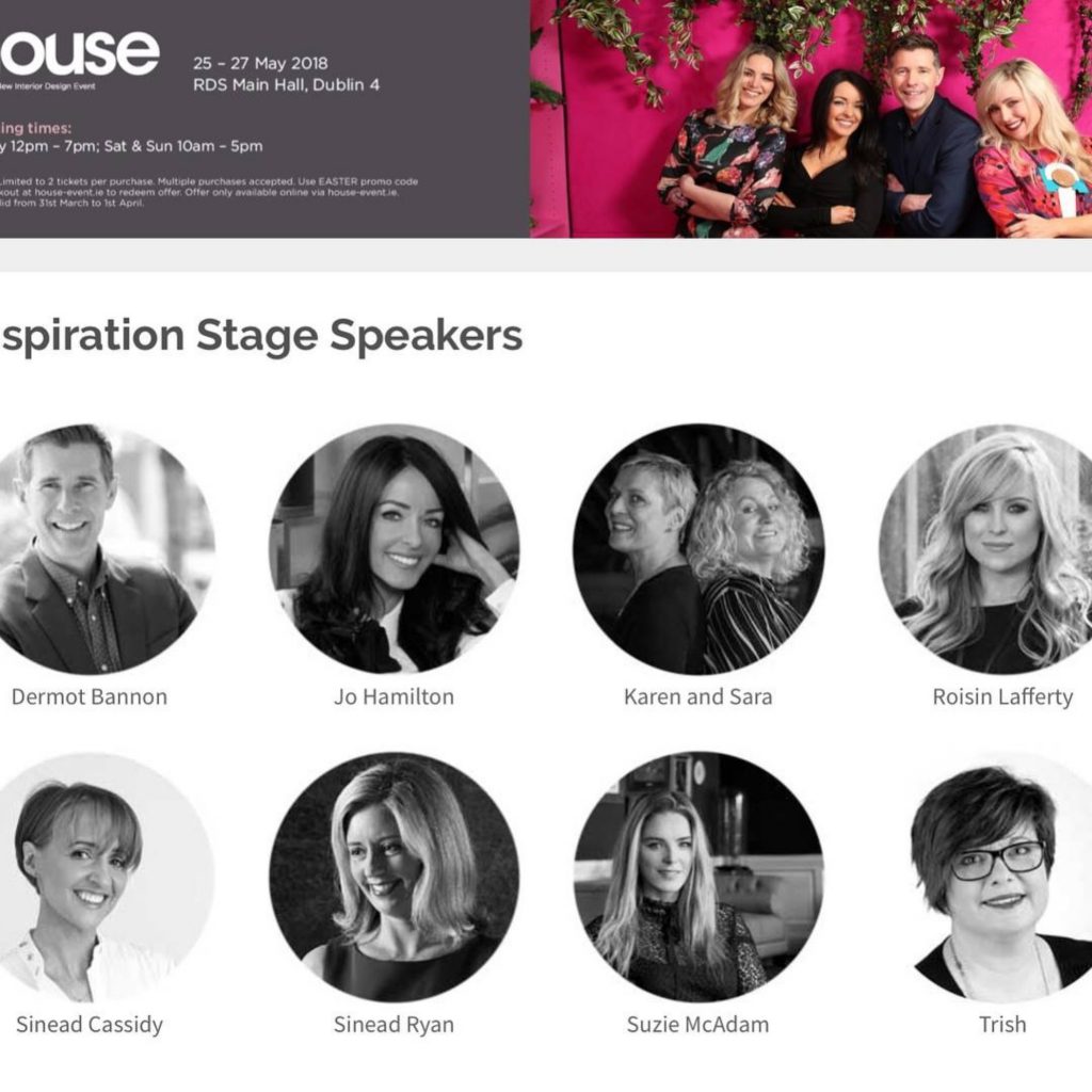 HOUSE 2018- Inspiration stage speakers