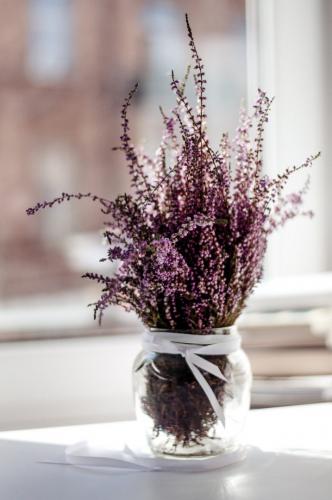 Heather posy
