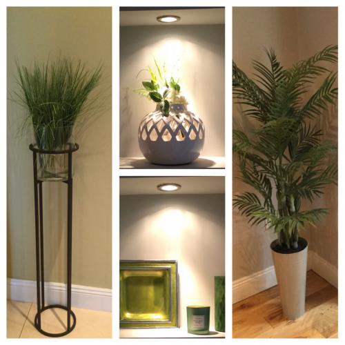 Faux foliage and all things green