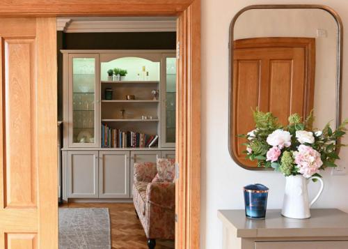Hallway with view to sitting room