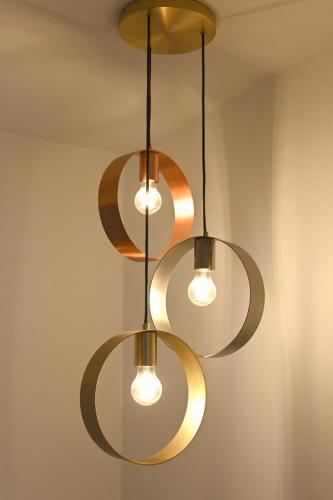 Hoop Light Gold Copper Nickel