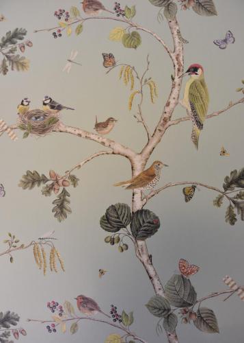 Sanderson wildlife wallpaper closeup
