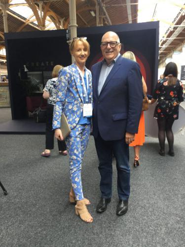 RDS HOUSE 2019- Sinead with Hugh Wallace